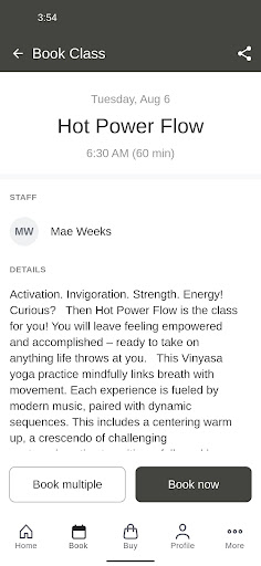 Hot Yoga Asheville Screen 3