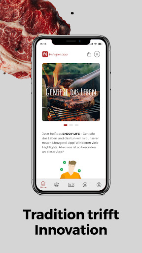 Android application Metzgerei.app screenshort
