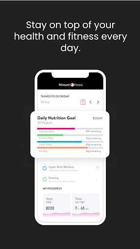 Womans Fitness Screen 2