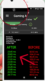 Mobile Gaming Ping : Anti Lag Screenshot