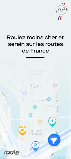 Android application Roole Map : Essence & Recharge screenshort