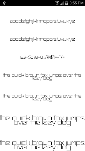 Fonts Message Maker Screen 3