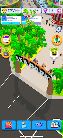 Game screenshot Idle Sea Park - Fish Tank Sim apk download