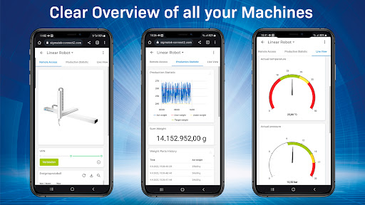 Android application SIGMATEK Connect screenshort