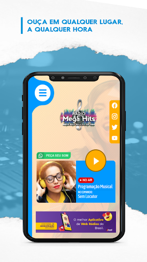 Android application Mega Hits screenshort