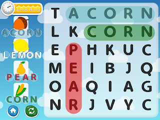 Word Search for kids - Screenshot 1