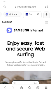 Samsung Internet Browser Beta 16.0.6.23 screenshots 6