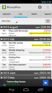 MoneyWise Capture d'écran