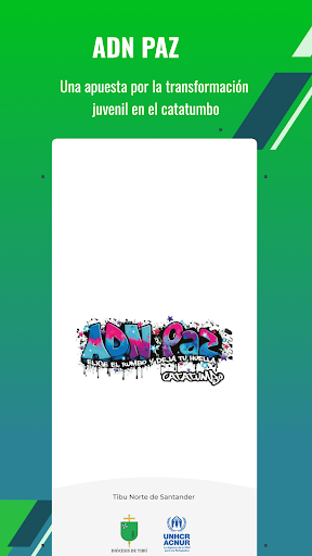 Android application ADN PAZ screenshort