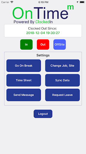 ONTIME MOBILE Screenshot 4 - AppWisp.com