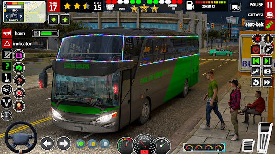 xe buýt lái xe buýt thành phố