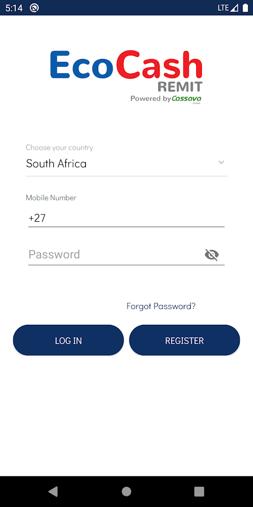 Ecocash Remit 2 6 4 Production Apk Download Com Ecocash Saremit Production Apk Free