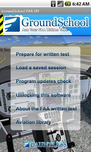 Android application Sport Pilot Instructor FAA screenshort