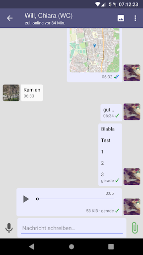 KWO Messenger (BETA) Screen 3