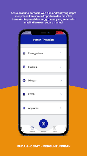 Android application Smart Artha Bima Sentosa screenshort