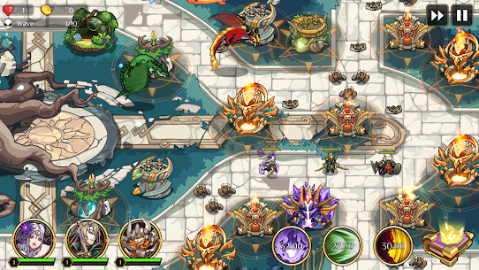 Kingdom War TD APK + MOD (Cheat Menu, Free Shop) v2.1.59 3