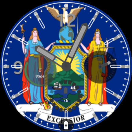 New York Flag Watchface Screen 2