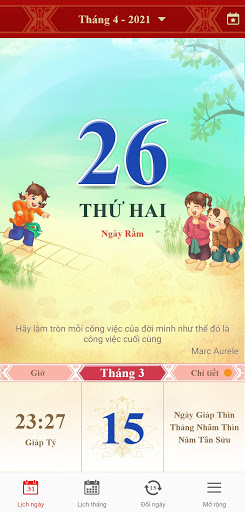 Android application Lịch Vạn Niên 2024 - Âm Lịch screenshort