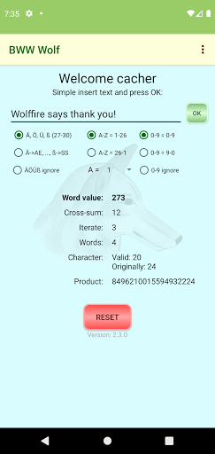 Android application BWW Wolf screenshort