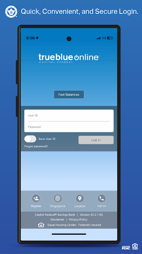 Android application Capitol Federal® Mobile screenshort