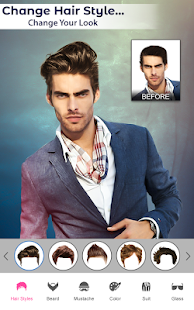 Man Photo Editor - Hair Style Mustache, Suit for PC / Mac / Windows  11,10,8,7 - Free Download 