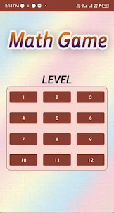 Math Minds - Skill Games