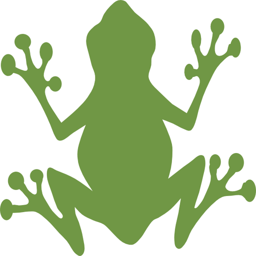 Rettet die Frösche logo