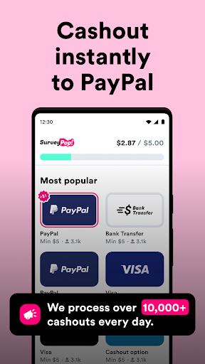 Survey Pop: Make money fast! Screenshot 3 - AppWisp.com