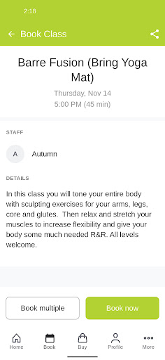 Studio K Dance and Fitness Screenshot 3 - AppWisp.com