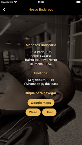 Menezes Barbearia Screen 2