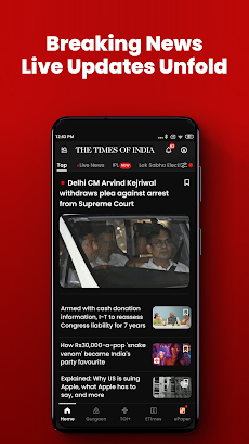 Times Of India - News Updatesのおすすめ画像1