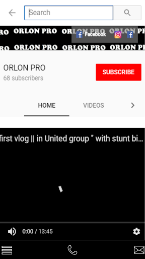 Android application ORLON PRO screenshort