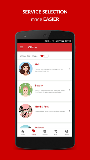 Smart Salon Screen 2