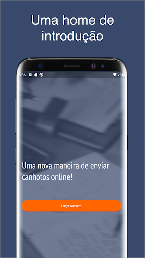Android application Canhotos OnLine screenshort