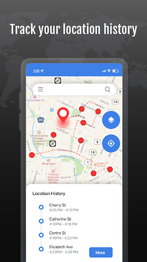 GPS Maps & Location Tracker Screenshot 3 - AppWisp.com