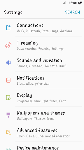 Android application GFCrepe™ Latin FlipFont screenshort