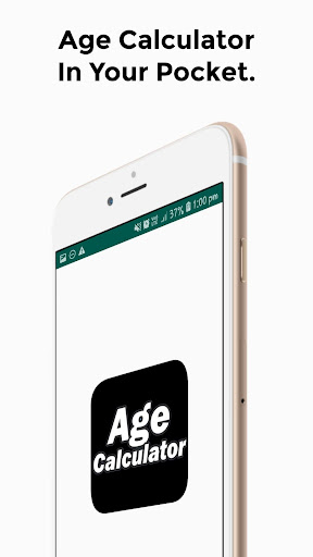 Android application Age Calculator screenshort