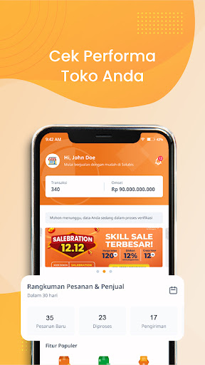 Solubis Seller Screen 3