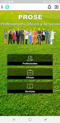 Android application Prose screenshort