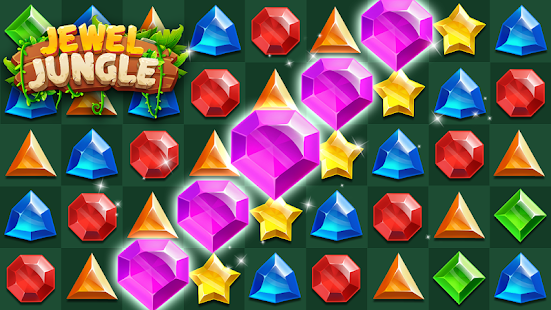 Jewels Jungle Treasure: Match 3  Puzzle