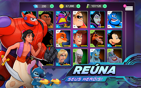 Disney Heroes Battle Mode MOD APK [Tudo Infinito] 2