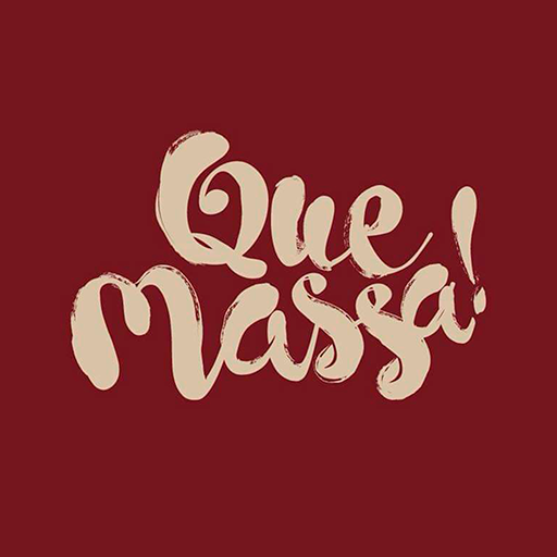 Que Massa! logo