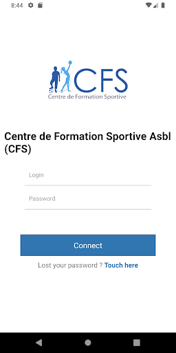 Android application MyCFS screenshort