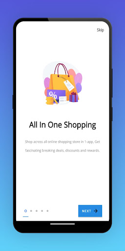 Android application All in one shopping app 2024 screenshort