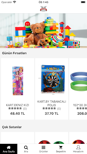 Android application Kılıç Oyuncak screenshort