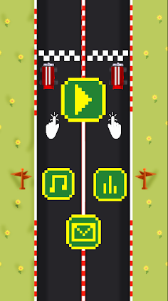 Car Race Challenge 2 lane - Fu - Screenshot 4
