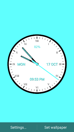 Analog Clock Screen 3