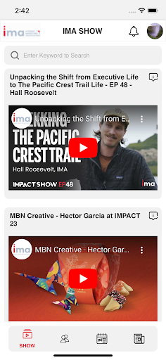 IMA Network Screen 3