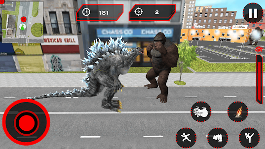 Godzilla vs Gorilla King Kong