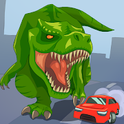 Jurassic Dinosaur City rampage v2.13 Mod (Unlimited Gold + Diamonds) Apk